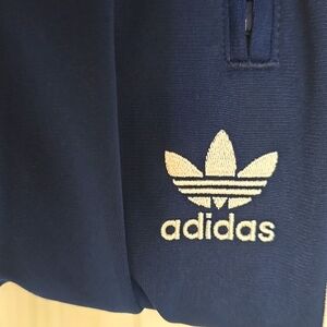 Frew Shipping this week only. Mens Adidas Jogger Pants 3 stripes Indigo